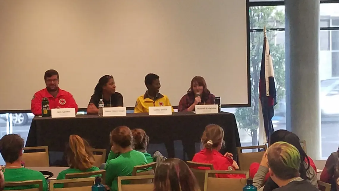 Deanna on the During Service Panel Deanna on the During Service Panel